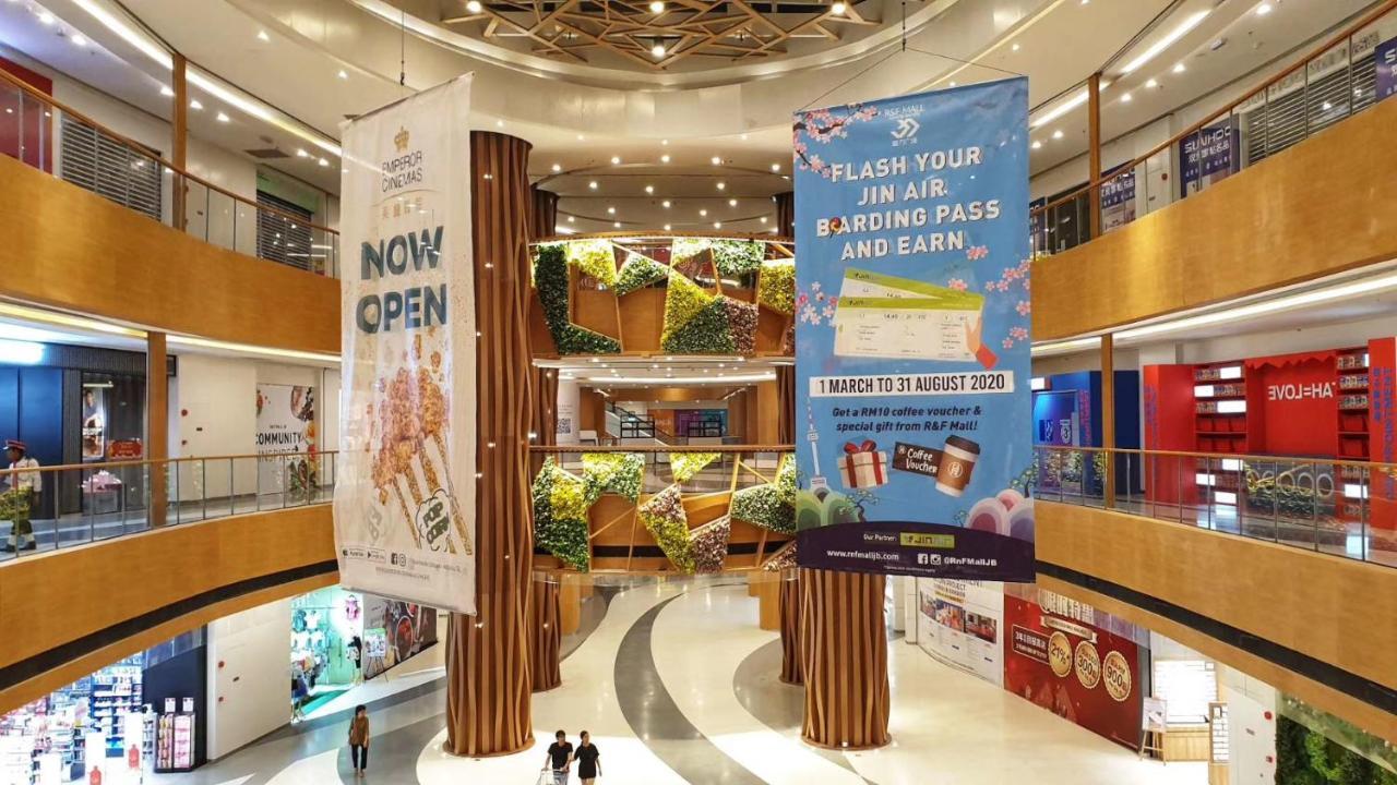 Jb City Ciq-R&F Shopping Mall Apartment Johor Bahru Buitenkant foto